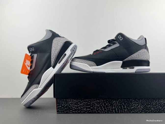 MaikeSneakers Black Cement 3 DN3707-010 Jordan Air 0712